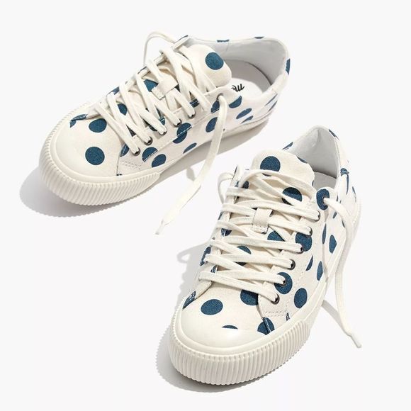 Madewell Shoes - Madewell Sidewalk Low-Top Sneakers in Polka Dot 7